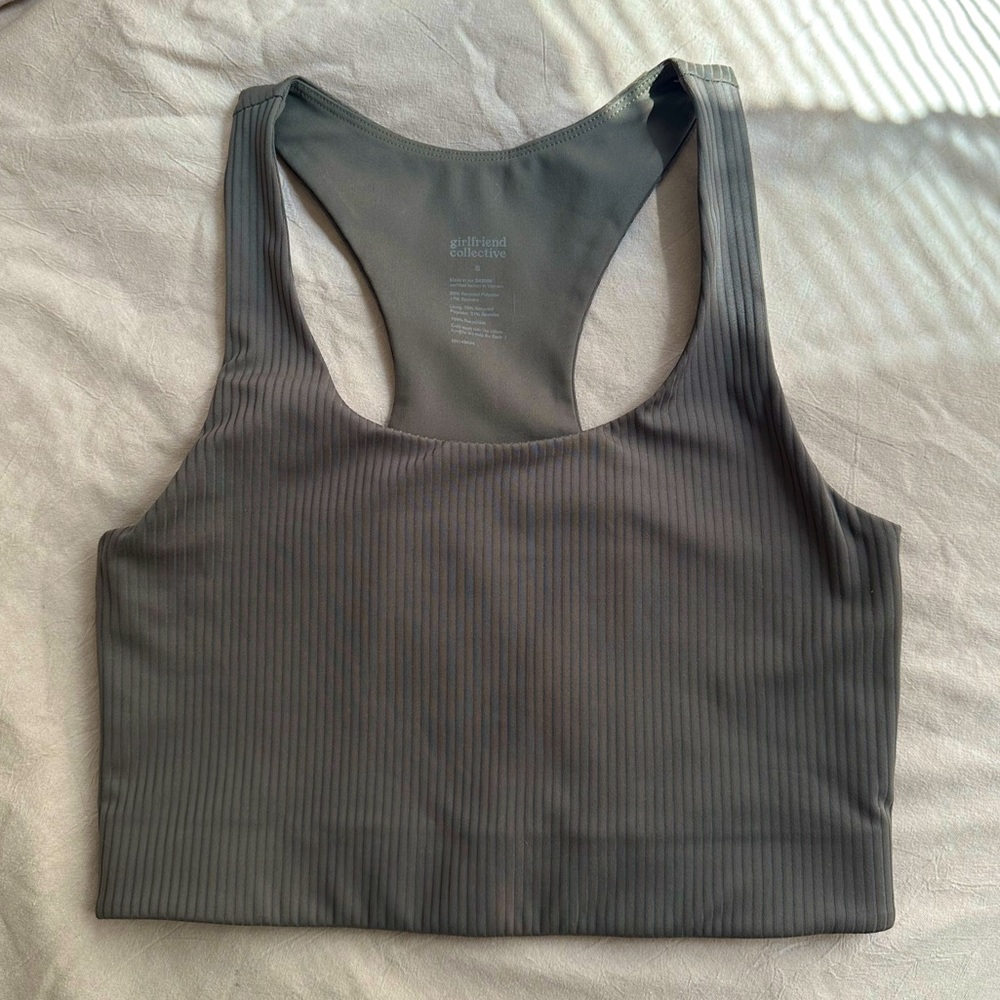 Girlfriend Collective Ribbed Paloma Bra